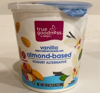 Vanilla Almond-Based Yogurt Alternative