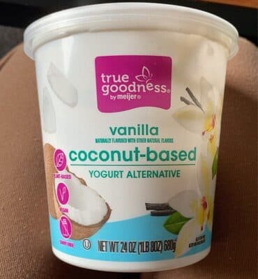 Vanilla Coconut-Based Yogurt Alternative