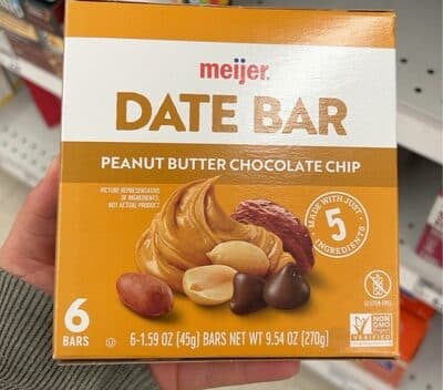 Meijer date bar