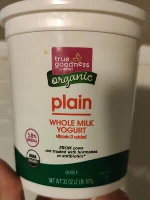 Plain Organic Whole Milk Yogurt