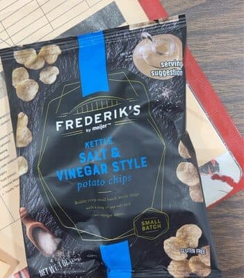 Salt and vinegar kettle chips