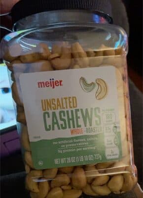 Unsalted Cashews