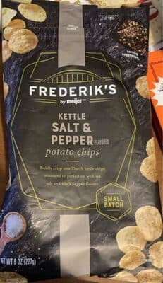 Salt and Pepper potato chips