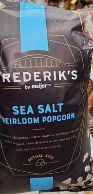 Sea Salt Heirloom Popcorn