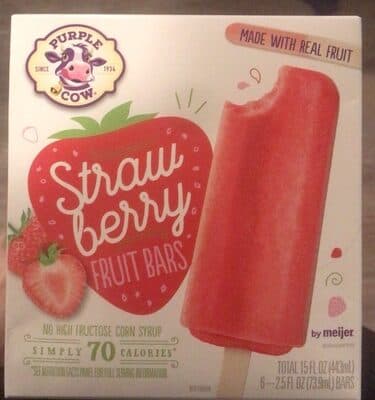 Strawberry Fruit Bars