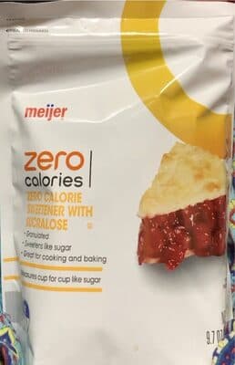 Sucralose Zero Calorie Sweetener