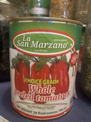Whole Peeled Tomatoes