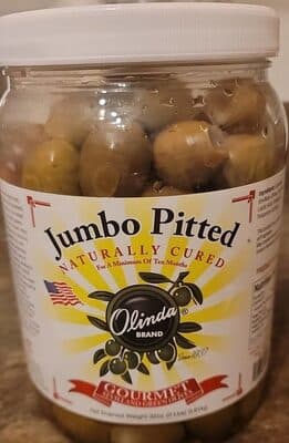 Jumbo pitted Sevillano Green Olives