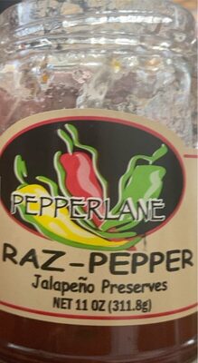 Raz Pepper jalapeño preserves