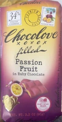 Passion Fruit Filled in Ruby Chocolate
