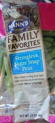 Stringless Sugar Snap Peas