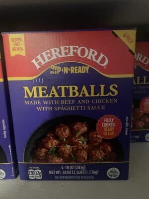 Rip n Ready Meatballs