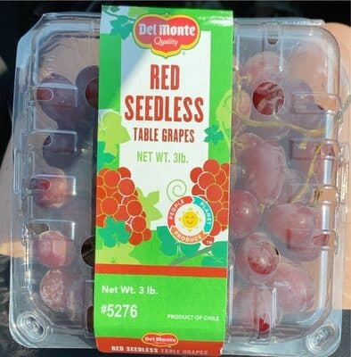 Red Seedless Table Grapes