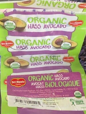 Organic Hass Avocado