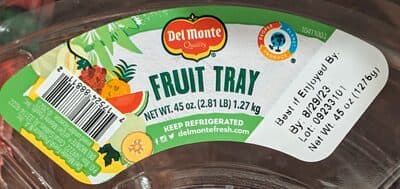 Fruit Tray