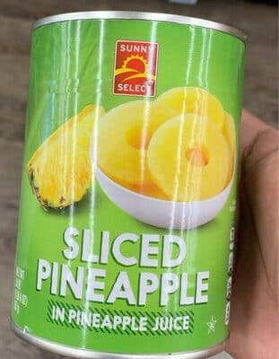 Sliced Pineapple In Pineapple Juice