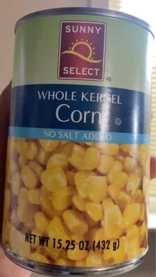Whole kernel corn