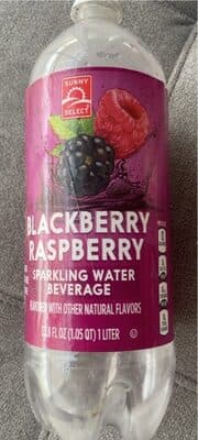 Sunny Select Sparkling Blackberry Raspberry Water Beverage