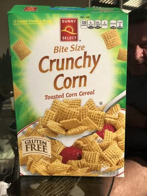 CRUNCHY CORN TOASTED CORN CEREAL, CRUNCHY CORN