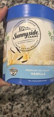 Premium Ice Cream, Vanilla