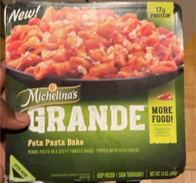 Grande feta pasta bake