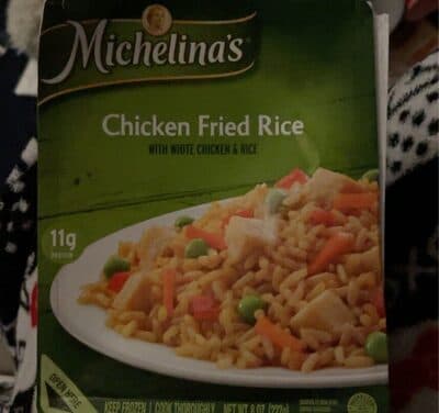 Chicken Fried Rice with White Chicken & Rice