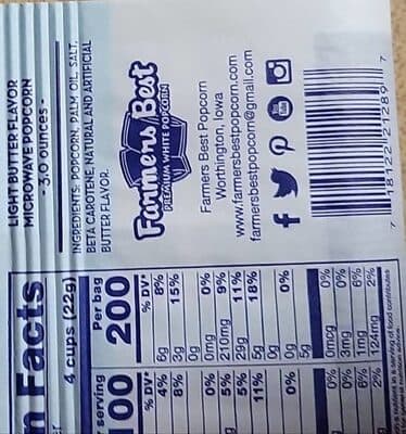 Farmers best popcorn
