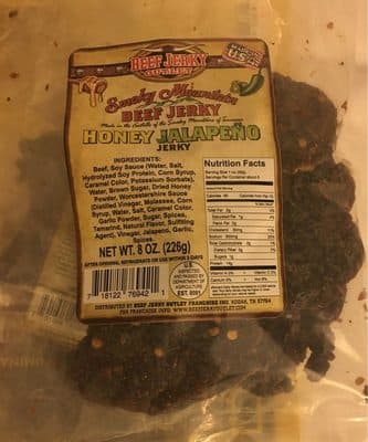 Smoky Mountain Beef Jerky Honey Jalapeo