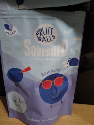 Blueberry Fruit Balls