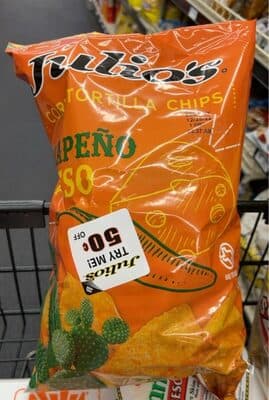 Julios corn tortilla chips