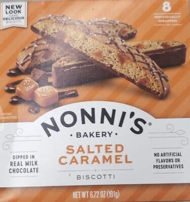 Salted Caramel Biscotti