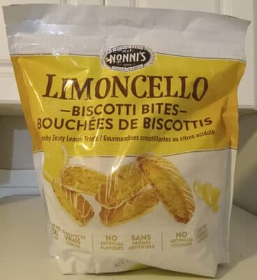 Limoncello Biscotti Bites