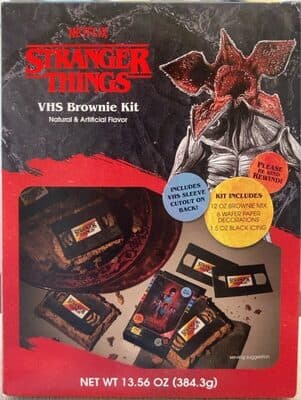 Stranger Things Brownie Kit