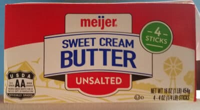 Unsalted Sweet Cream Butter