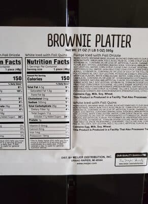 Brownie Platter