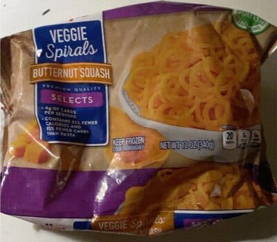 Butternut Squash Veggie Spirals