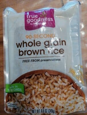 Whole grain brown rice