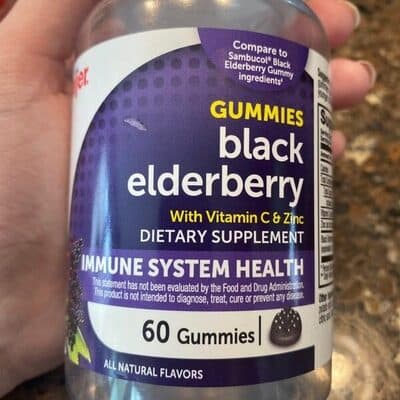 Black Elderberry gummies
