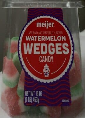 Watermelon Wedges Flavored Candy