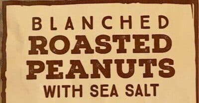 Sea Salt Blanched Roasted Peanuts
