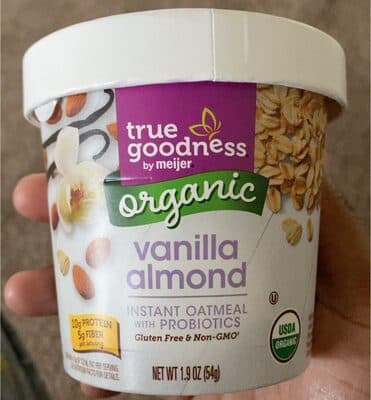 Vanilla Almond Instant Oatmeal