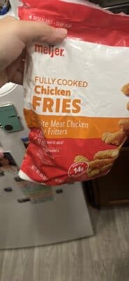 Chicken Fries Chicken Patty Fritters
