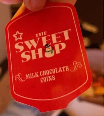 Milk chocolate coins