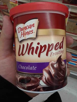 Duncan Hines Whipped Frosting