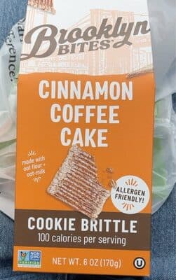 Cinnamon Coffee Cake Cookie Brittle