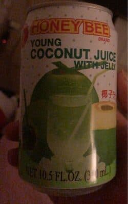 Honey Bee, Young Coconut Juice With Jelly