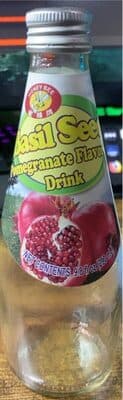Basil Seed Pomegranate Flavored Drink