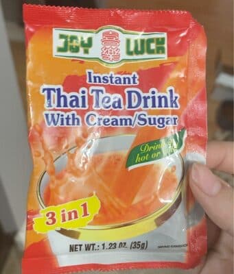 Thai Tea drink