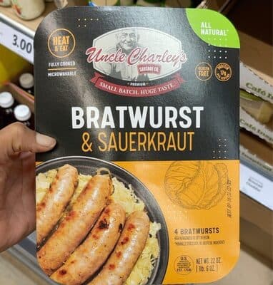Bratwurst & Sauerkraut