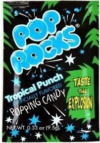 Pop Rocks Popping Candy